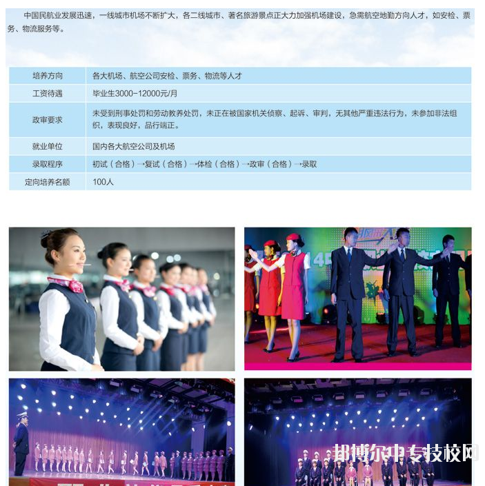 貴州省貴陽(yáng)市中山科技學(xué)校航空地勤管理專業(yè)介紹