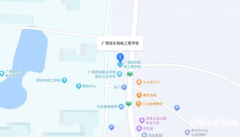 桂東機電工程學(xué)校地址，乘車路線