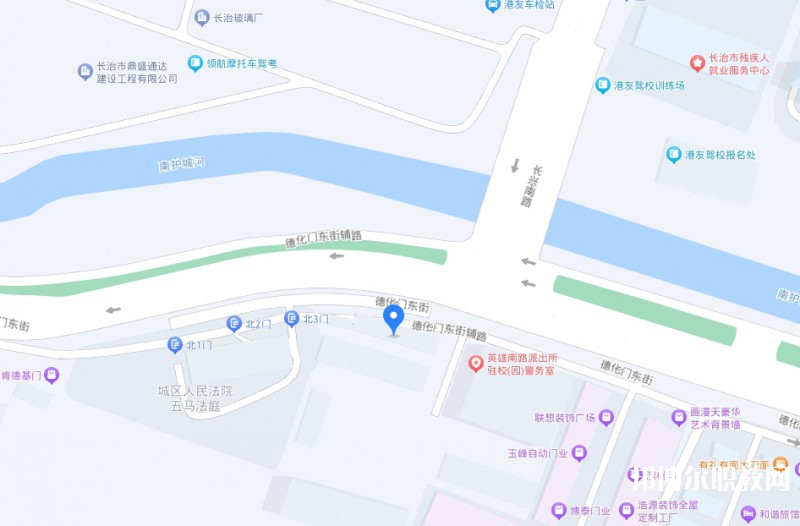 長(zhǎng)治縣第二職業(yè)高中地址，乘車(chē)路線