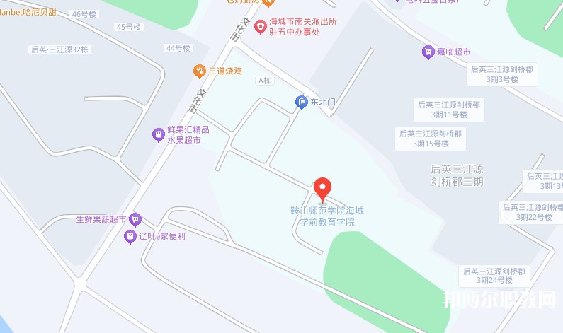 鞍山市廣播電視學校地址，乘車路線